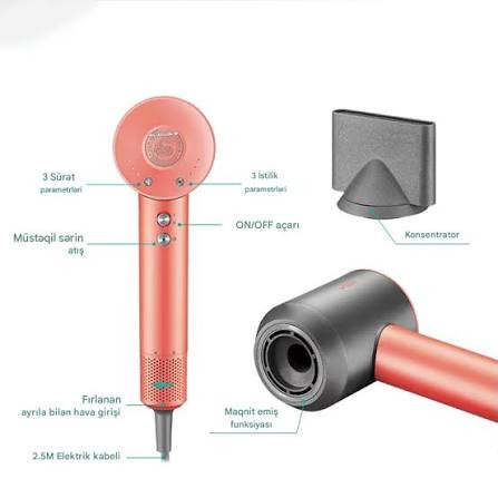 سشوار حرفهای وی جی آر مدل V-440