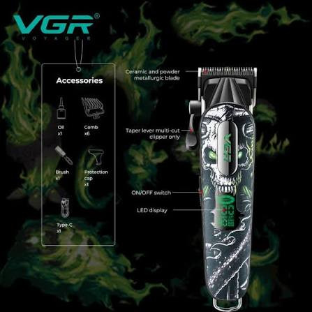 ماشین اصلاح حرفهای موی سر وی جی آر مدل V-279