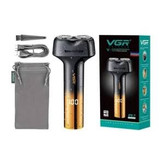 شیور حرفهای VGR V-389 با دو فویل شناور و باتری لیتیومی