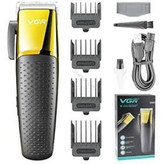 ماشین اصلاح حرفهای موی سر و صورت VGR V-686 با بدنه فلزی و باتری لیتیومی