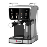 اسپرسوساز اتوماتیک مباشی مدل ME-ECM2505 با مخزن شیر و پنل لمسی