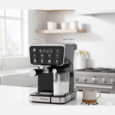 اسپرسوساز اتوماتیک مباشی مدل ME-ECM2505 با مخزن شیر و پنل لمسی