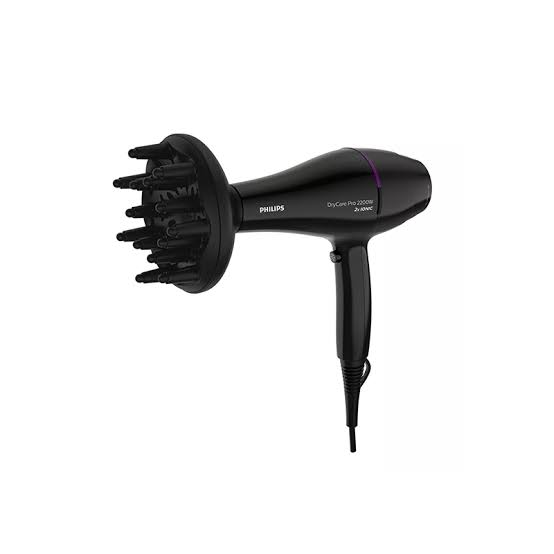 سشوار حرفه‌ای فیلیپس مدل Philips BHD274 | موتور AC، توان 2200 وات با فناوری ThermoProtect