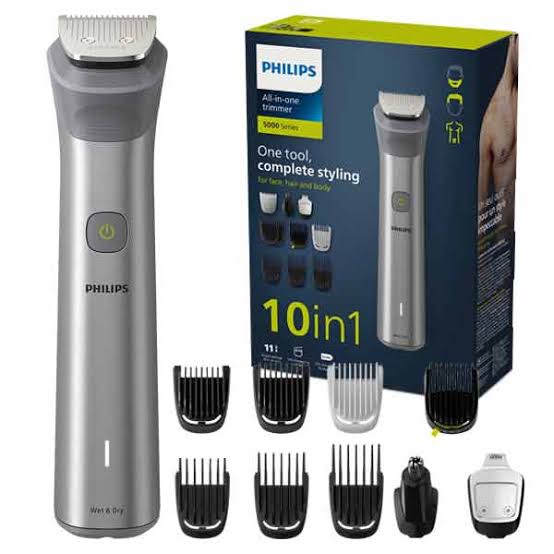 ماشین اصلاح چندکاره فیلیپس مدل Philips MG5920/15 سری Multigroom 5000 با 10 سری اصلاح